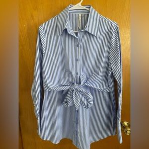 Stripped Blouse with toe front
